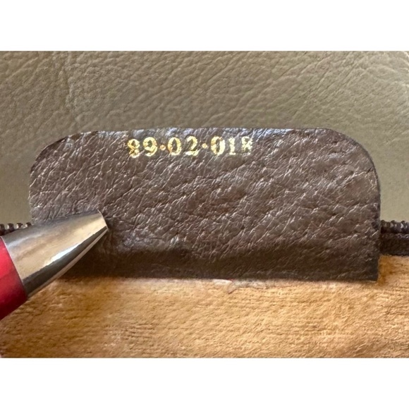 Authentic Vintage Gucci Ophidia Web Brown Monogram Canvas Leather Crossbody Bag - Picture 8 of 11